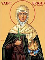 Saint Brigid Feast Day 1 February